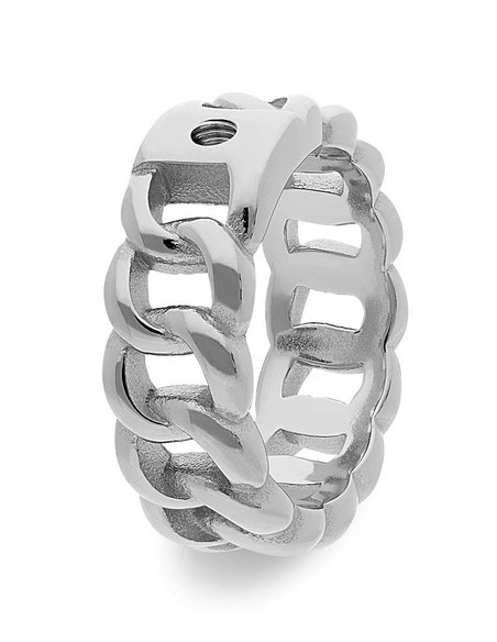 Bague Qudo En Acier Collection Liberi