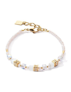 Bracelet Coeur De Lion Mini Cube Blanc