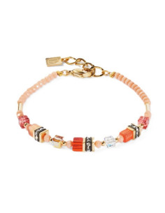 Bracelet Coeur De Lion Mini Cube Orange