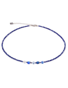 Collier Coeur De Lion Joyful Bleu