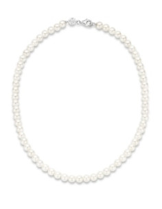 Collier Chocker Perles Blanches Imitations Ti Sento