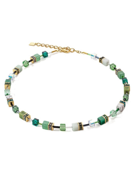 Collier Coeur De Lion Geocube Iconic Precious Vert