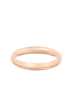 Alliance Demi-jonc confort Or Rose 3812330 3812330